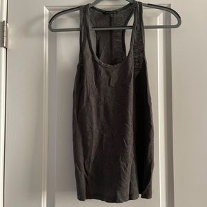 Banana Republic Basic Gray Racerback Tank